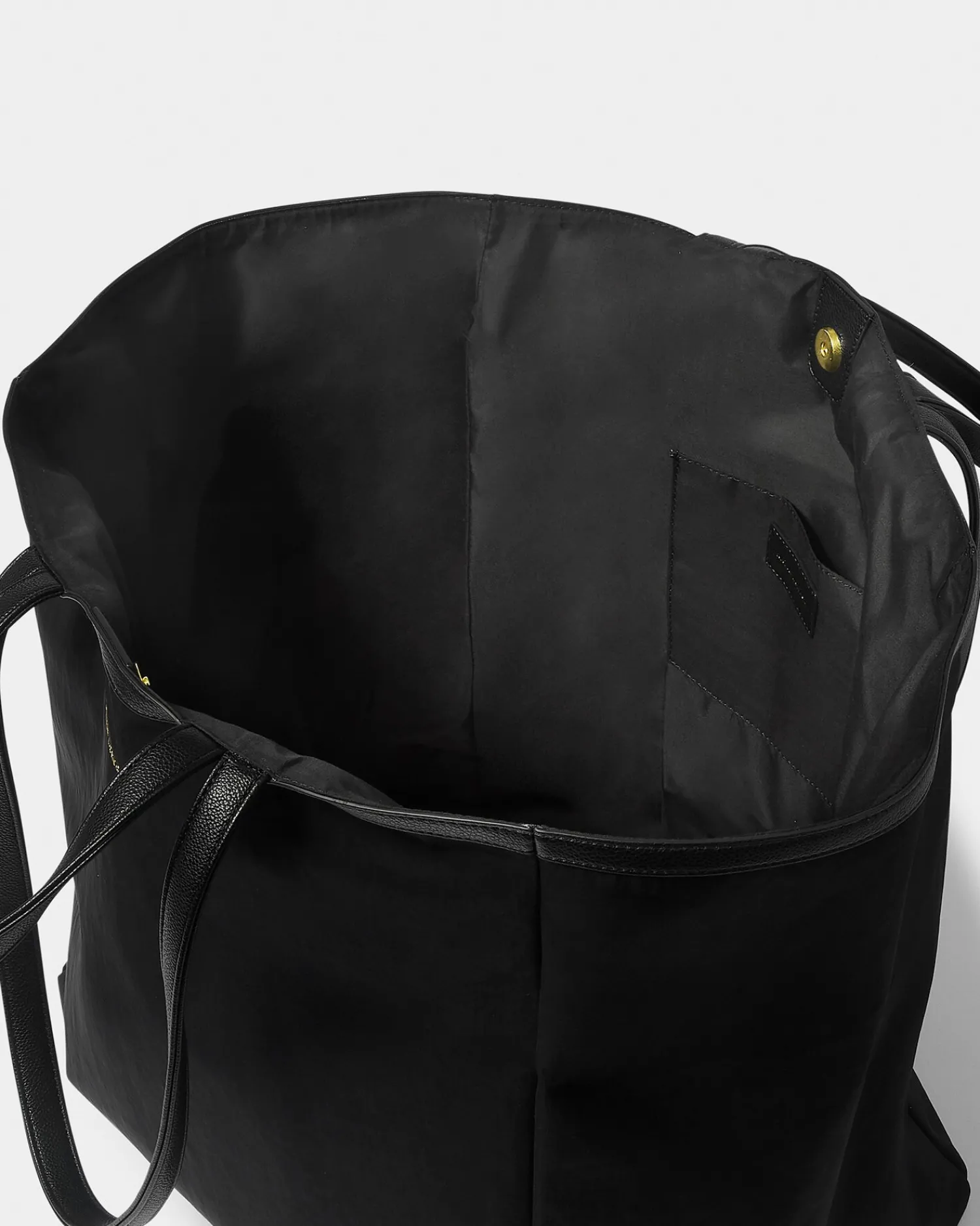 Katie Loxton Nylon-Luxe Oversized Tote Bag Black Best