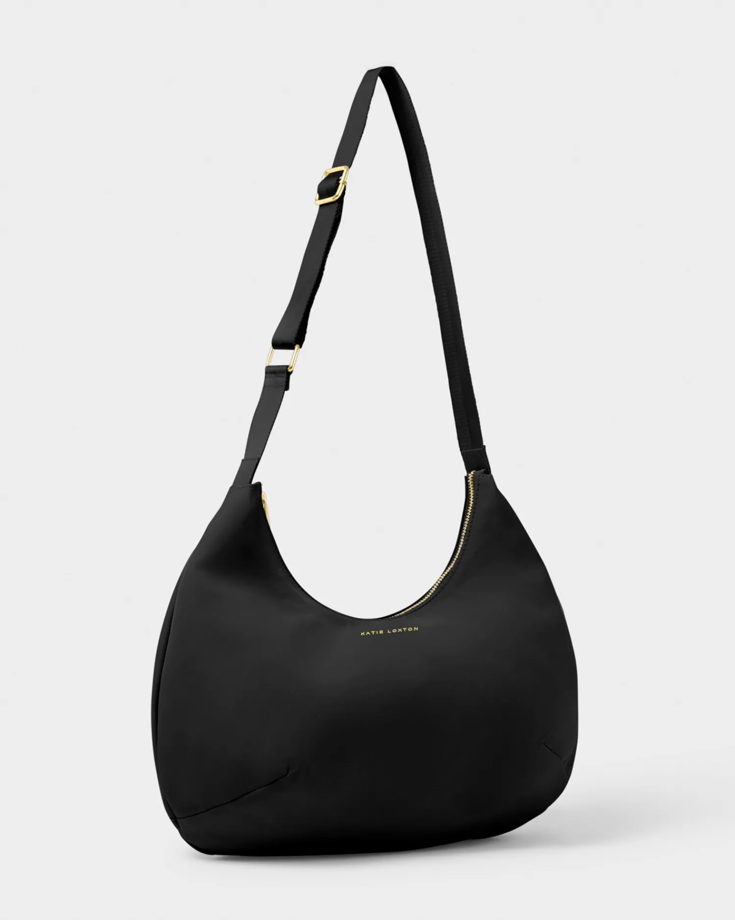 Katie Loxton Nylon-Luxe Sling Shoulder Bag Black Outlet