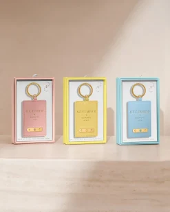 Katie Loxton ' Birthstone Keyring October New