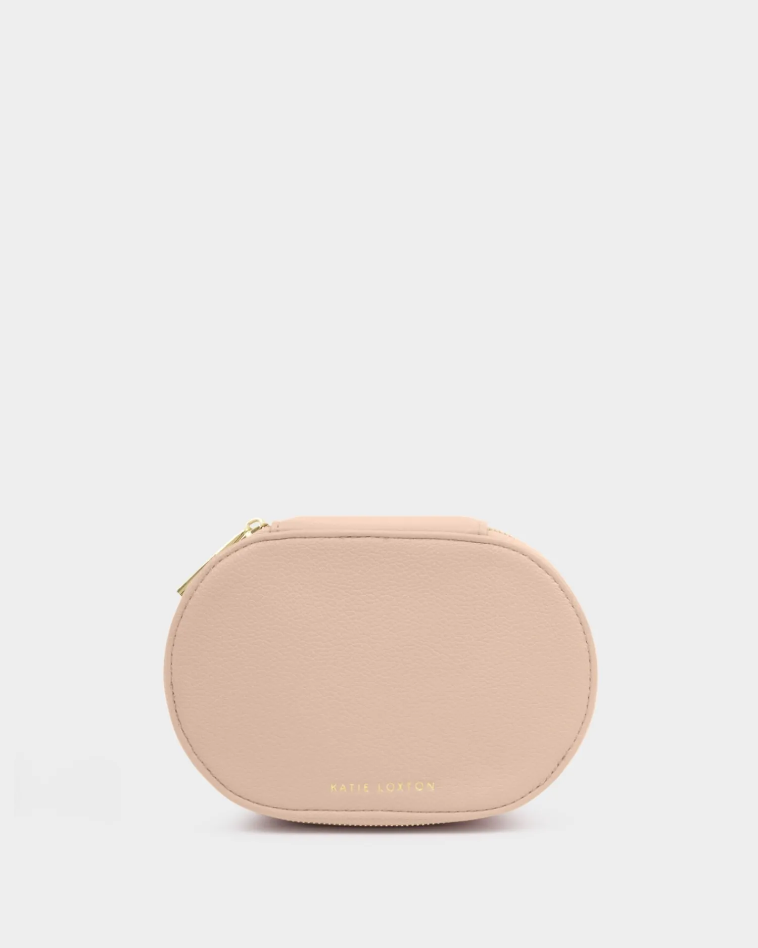 Katie Loxton Oval Jewellery Box Nude Pink Discount
