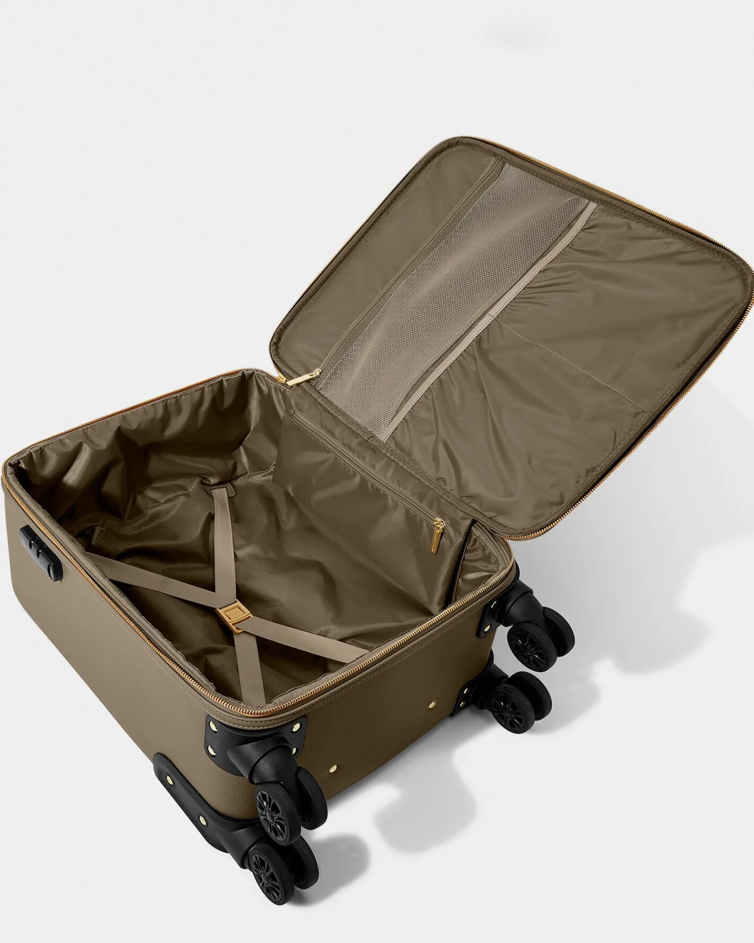 Katie Loxton Oxford Cabin Suitcase Mink Best
