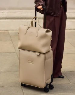 Katie Loxton Oxford Cabin Suitcase Light Taupe Clearance