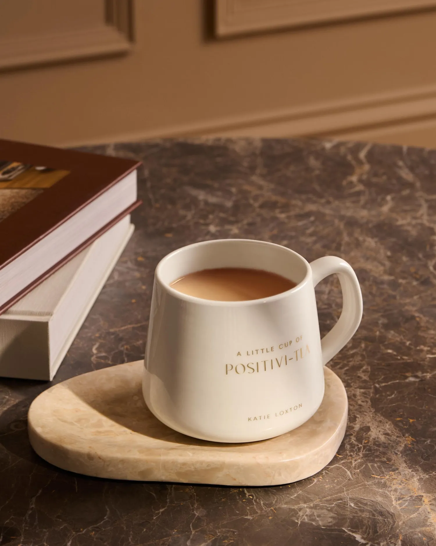 Katie Loxton Porcelain Mug Little Cup Of Positivity Hot