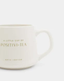 Katie Loxton Porcelain Mug Little Cup Of Positivity Hot