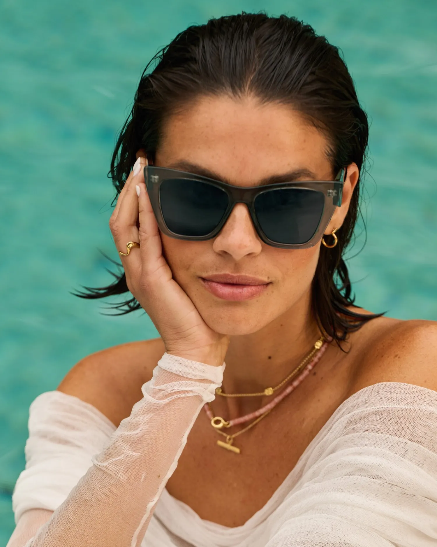 Katie Loxton Porto Sunglasses Grey Discount