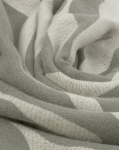 Katie Loxton Printed Blanket Scarf Green Mist Best