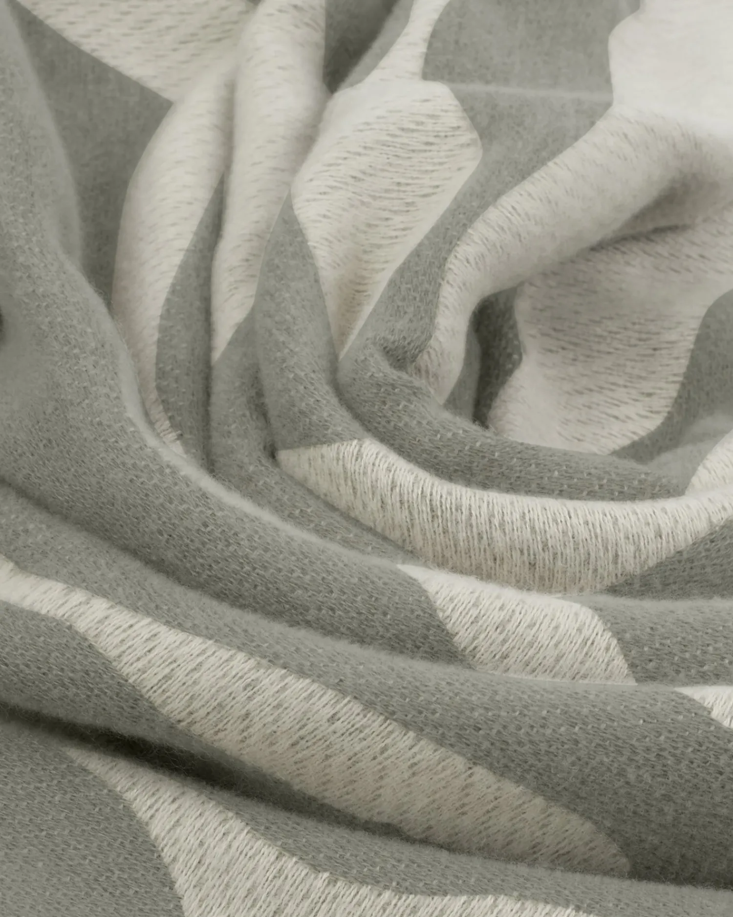 Katie Loxton Printed Blanket Scarf Green Mist Best