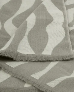 Katie Loxton Printed Blanket Scarf Green Mist Best