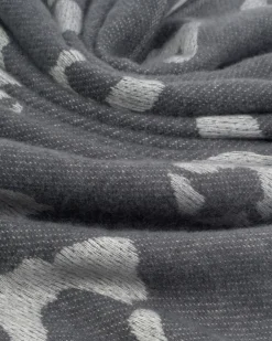 Katie Loxton Printed Blanket Scarf Charcoal Best