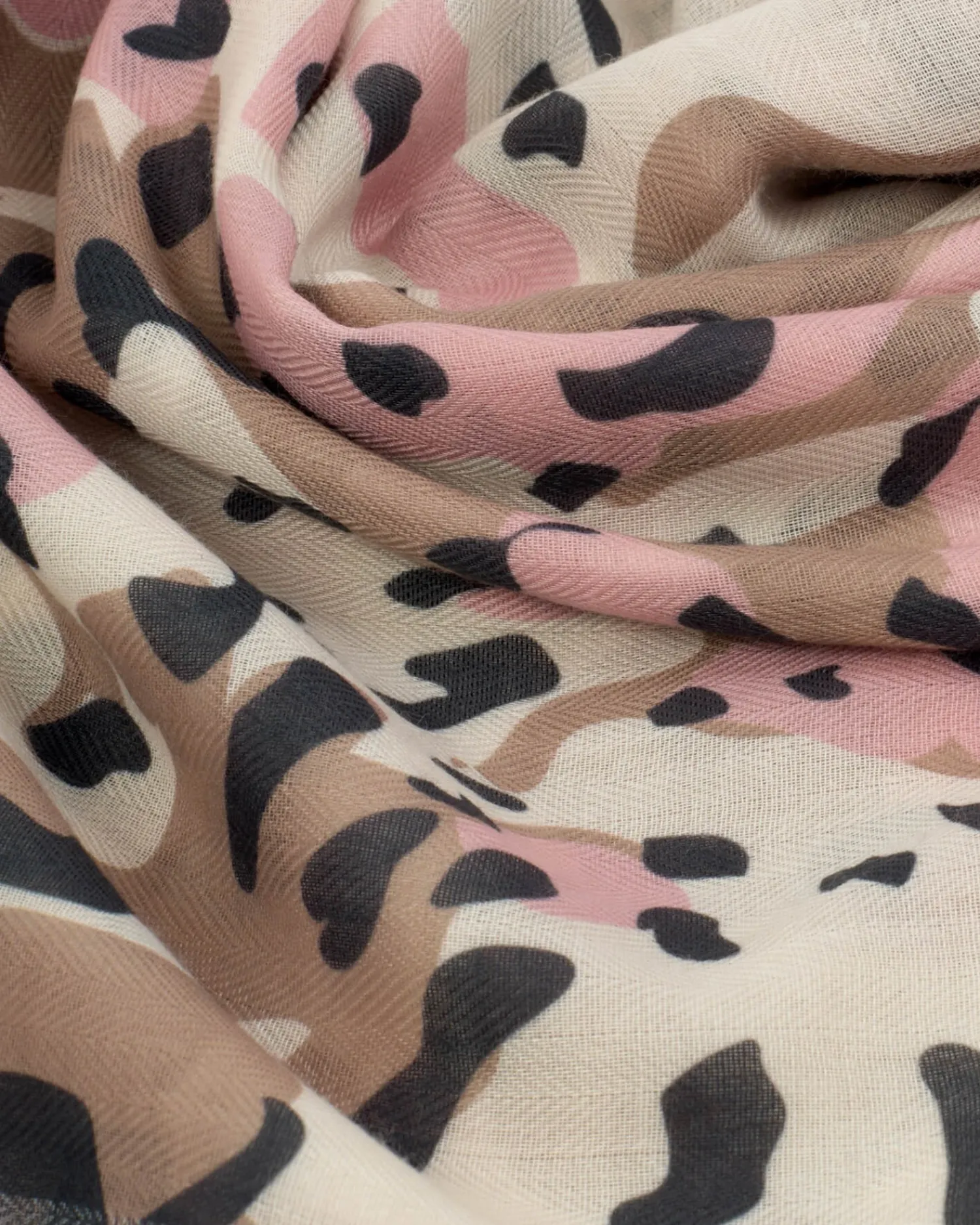 Katie Loxton Printed Scarf Soft Taupe Sale