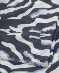 Katie Loxton Printed Scarf Navy