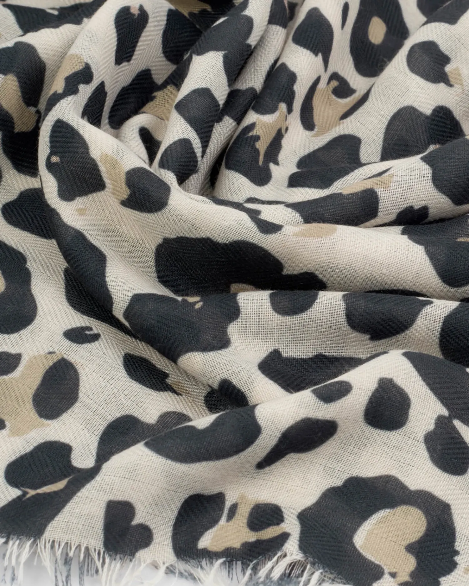 Katie Loxton Printed Scarf Warm Grey Online