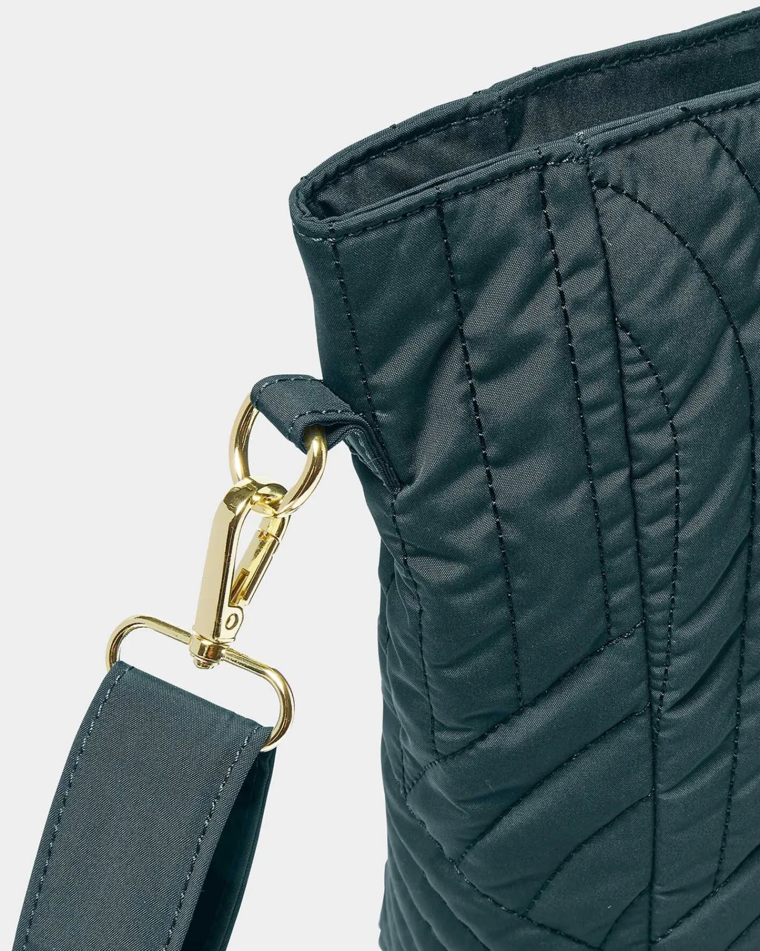 Katie Loxton Quilted Tote Bag Dusty Navy