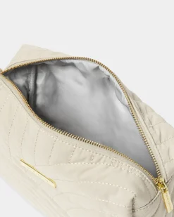 Katie Loxton Quilted Wristlet Organiser Light Sand Clearance