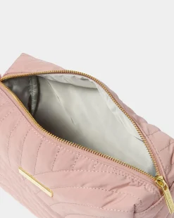 Katie Loxton Quilted Wristlet Organiser Blush Pink Online