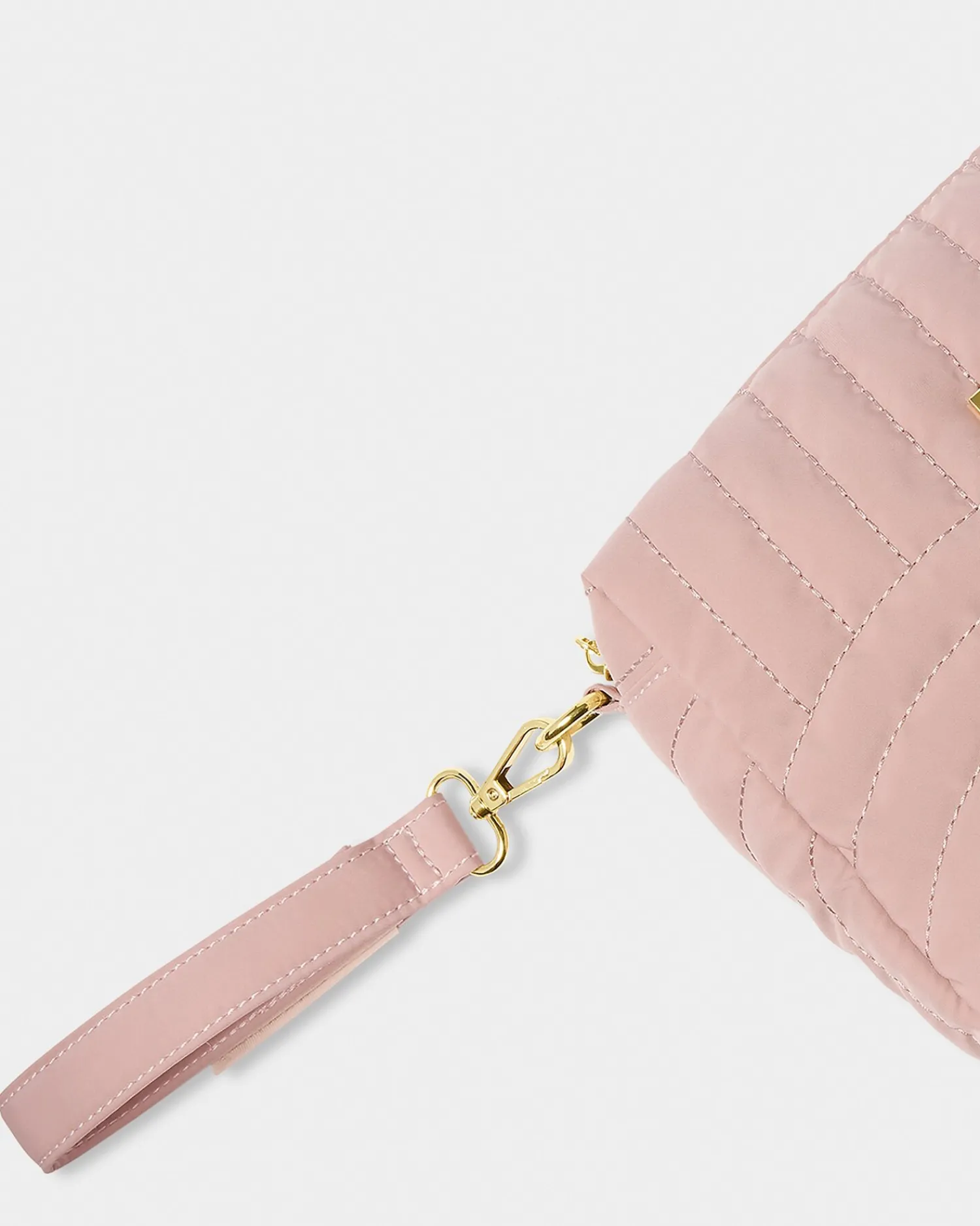 Katie Loxton Quilted Wristlet Organiser Blush Pink Online