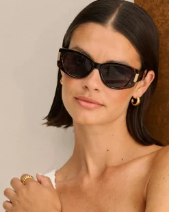 Katie Loxton Rimini Sunglasses Tortoiseshell Outlet