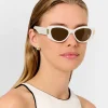 Katie Loxton Rimini Sunglasses Off White Clearance