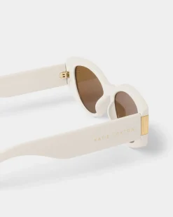 Katie Loxton Rimini Sunglasses Off White Clearance