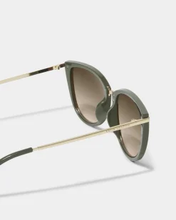 Katie Loxton Sardinia Sunglasses Khaki Best