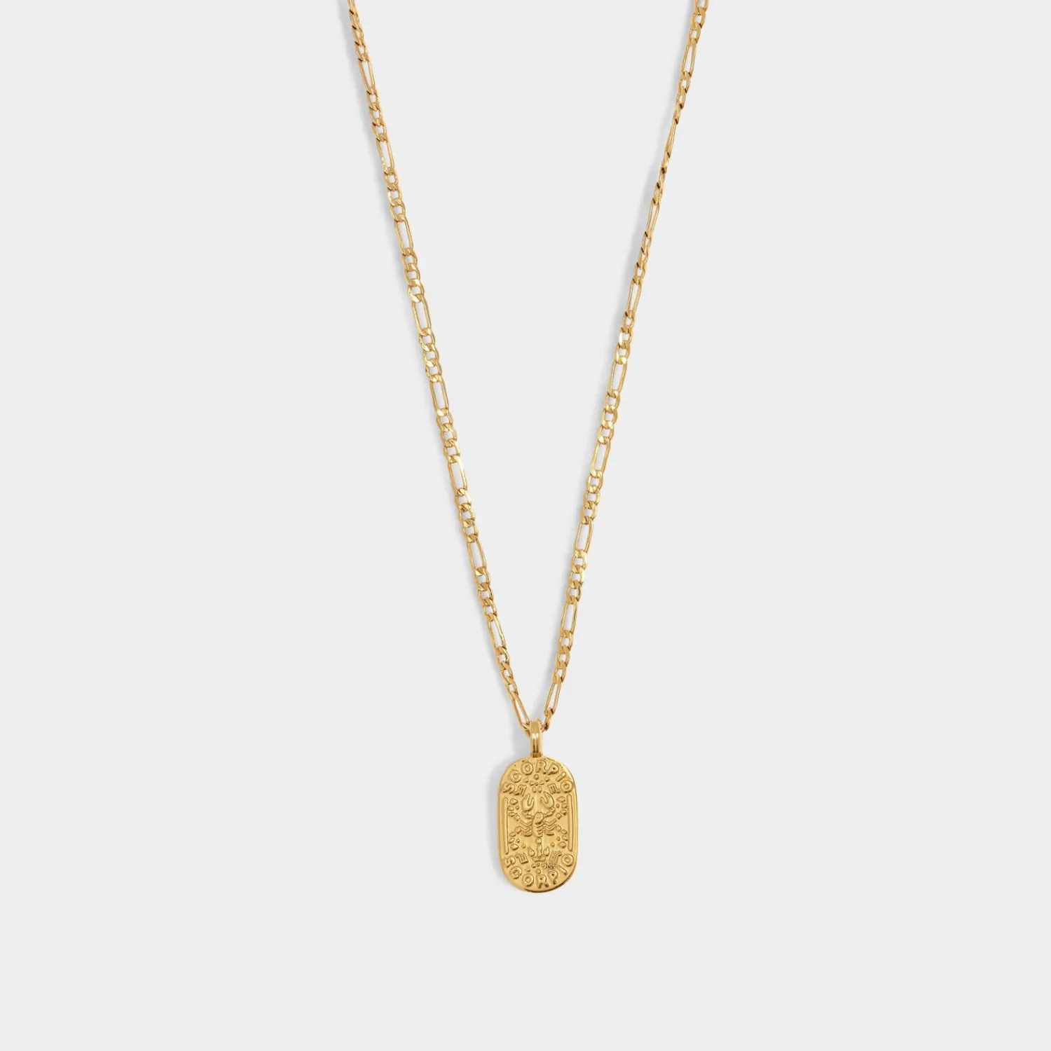 Katie Loxton Scorpio' Waterproof Gold Zodiac Necklace 23rd Oct 21st Nov Sale