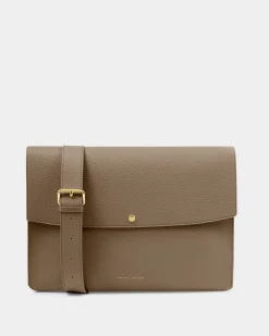 Katie Loxton Secret Message Laptop Bag Mink Discount
