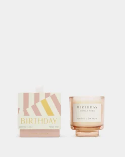 Katie Loxton Sentiment Candle '' Birthday