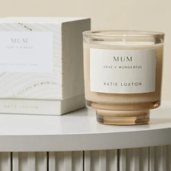 Katie Loxton Sentiment Candle '' Mum Best
