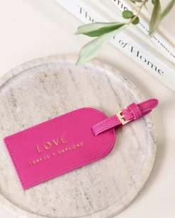 Katie Loxton Sentiment Luggage Tag 'Love, Travel, Explore' Love Travel Explore Discount