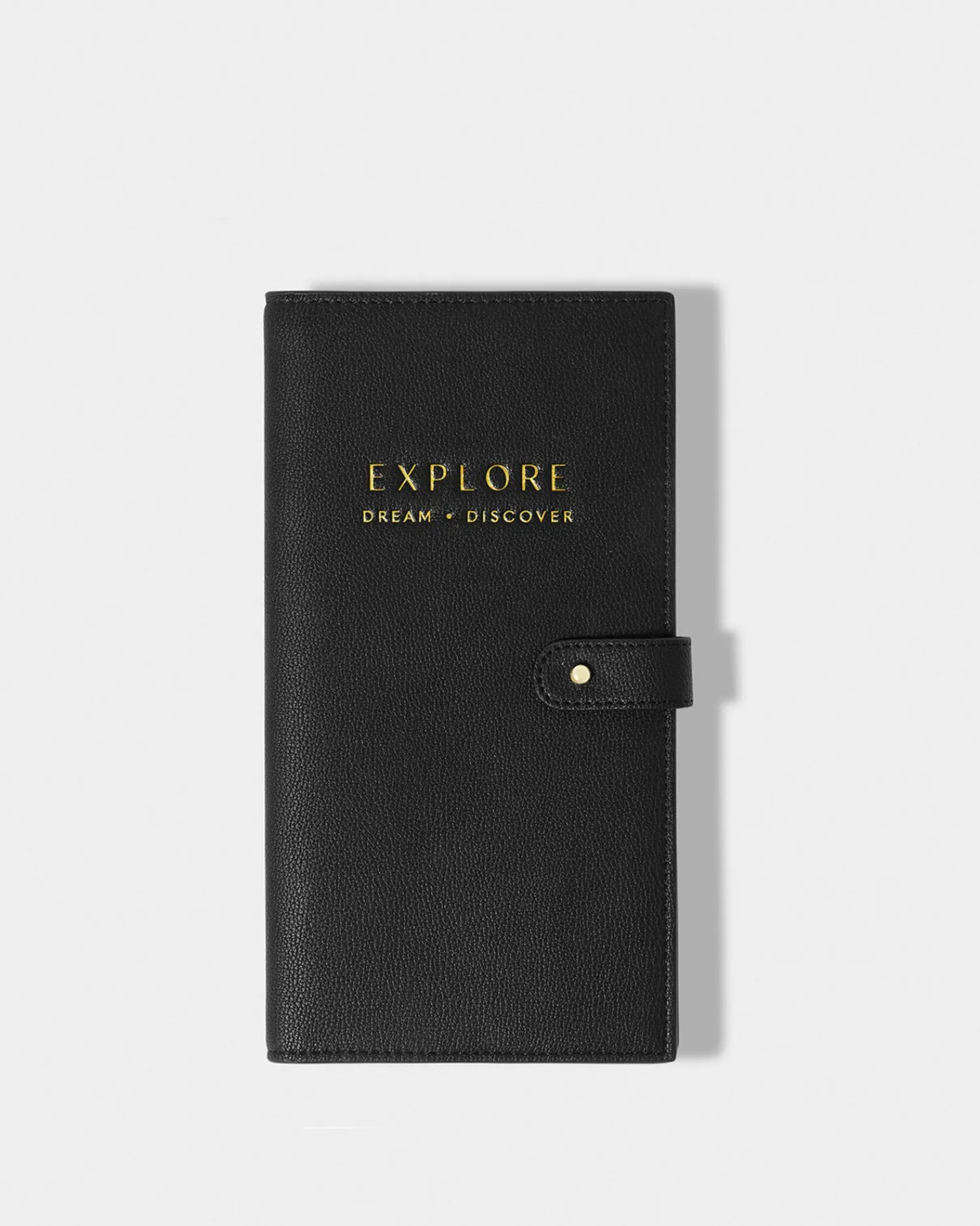 Katie Loxton Sentiment Travel Wallet 'Explore Dream Discover' in Black Explore Dream Discover Online