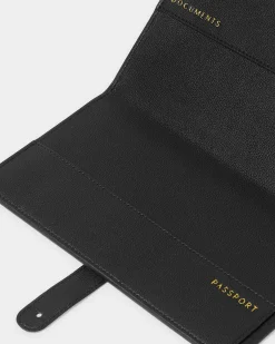 Katie Loxton Sentiment Travel Wallet 'Explore Dream Discover' in Black Explore Dream Discover Online