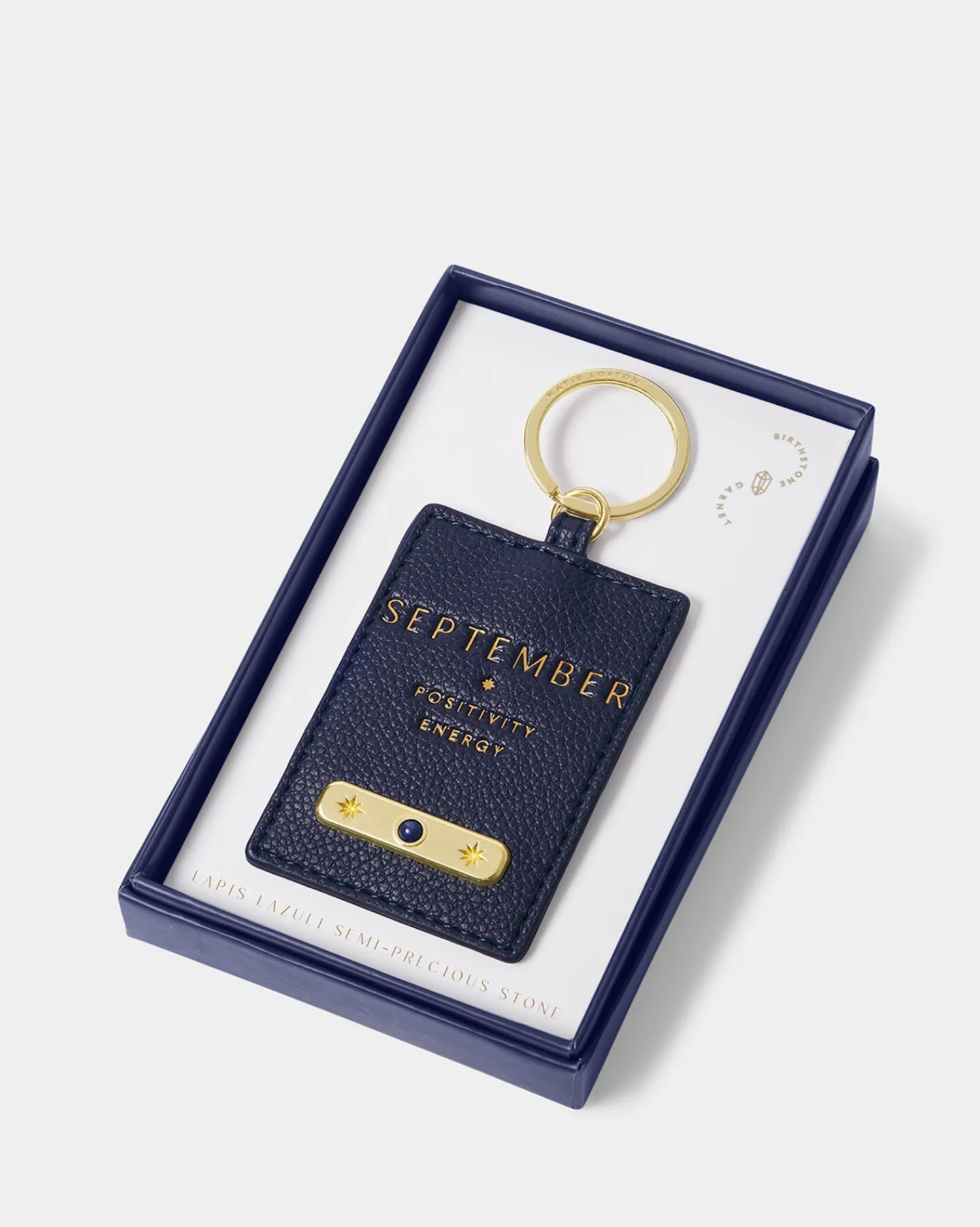 Katie Loxton ' Birthstone Keyring September Clearance