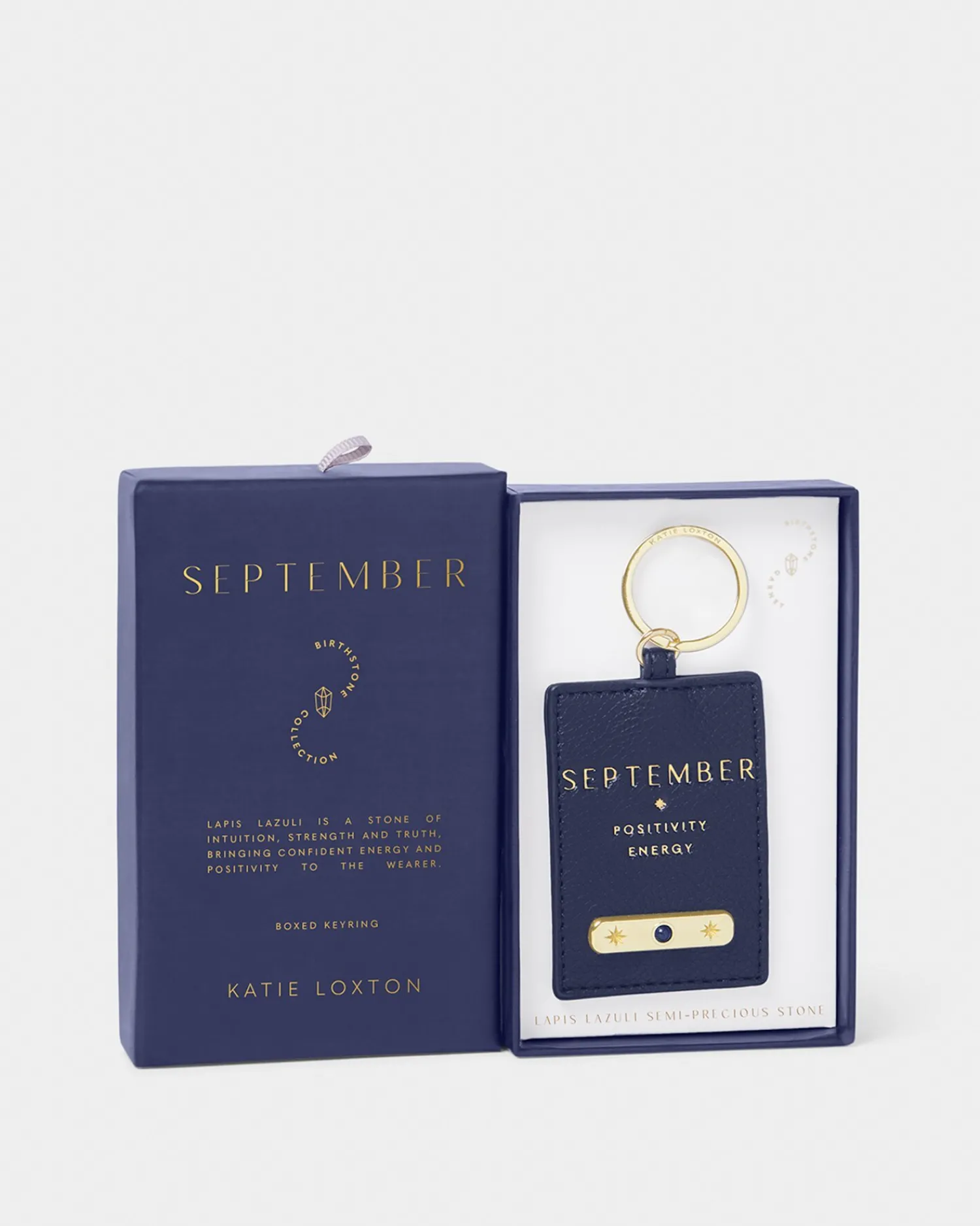 Katie Loxton ' Birthstone Keyring September Clearance