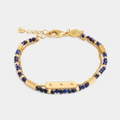Katie Loxton ' Waterproof Gold Birthstone Bracelet September Best