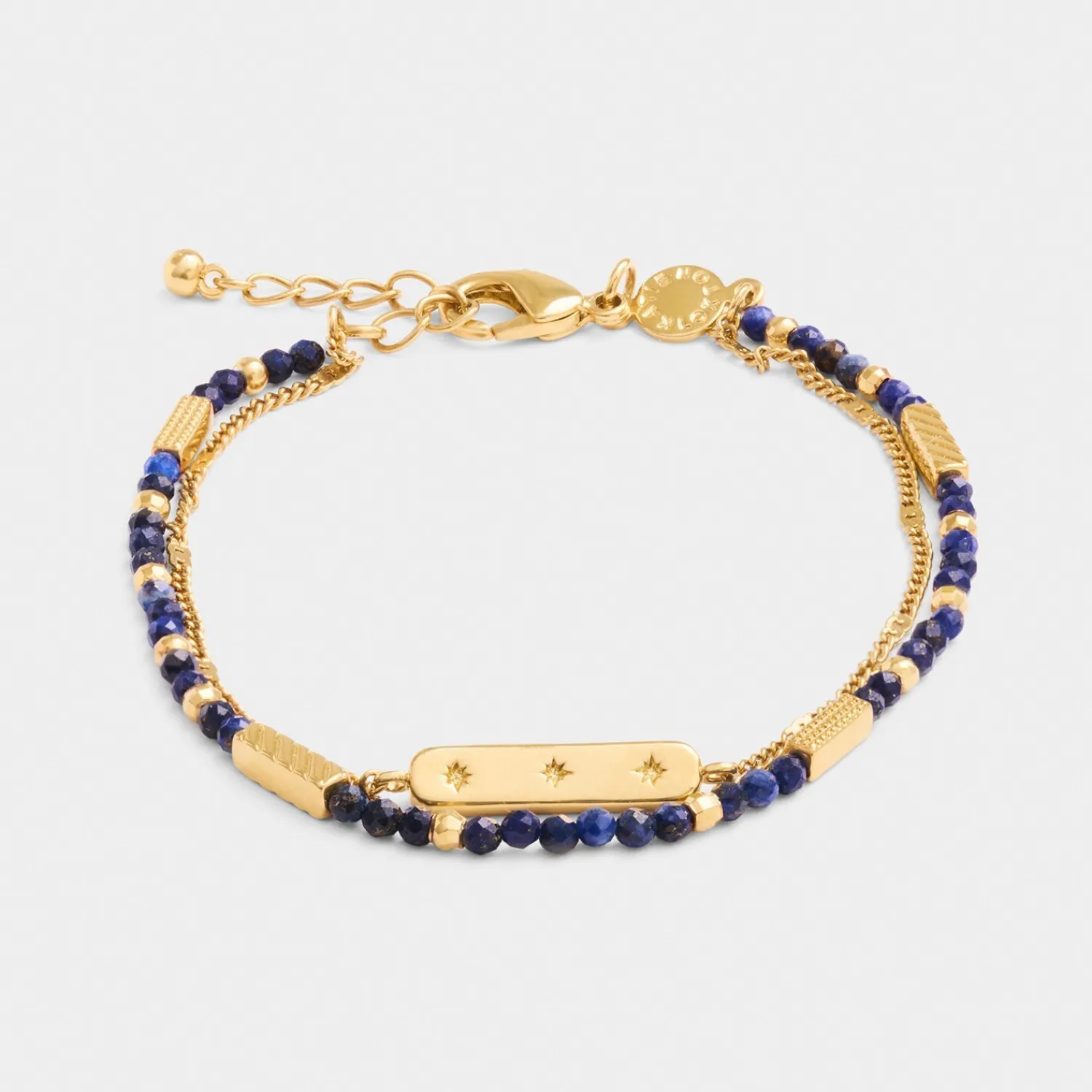 Katie Loxton ' Waterproof Gold Birthstone Bracelet September Best