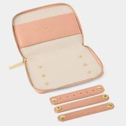 Katie Loxton Slim Jewellery Case 'Love You Mum' Peony Blush Discount