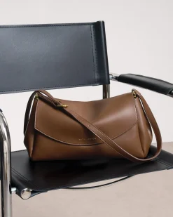 Katie Loxton Sloane Shoulder Bag Dark Chocolate Best