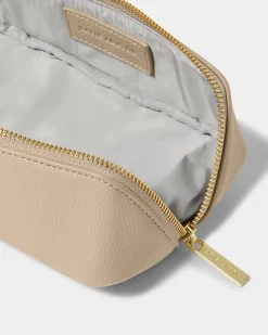 Katie Loxton Small Make Up Bag Light Taupe Best