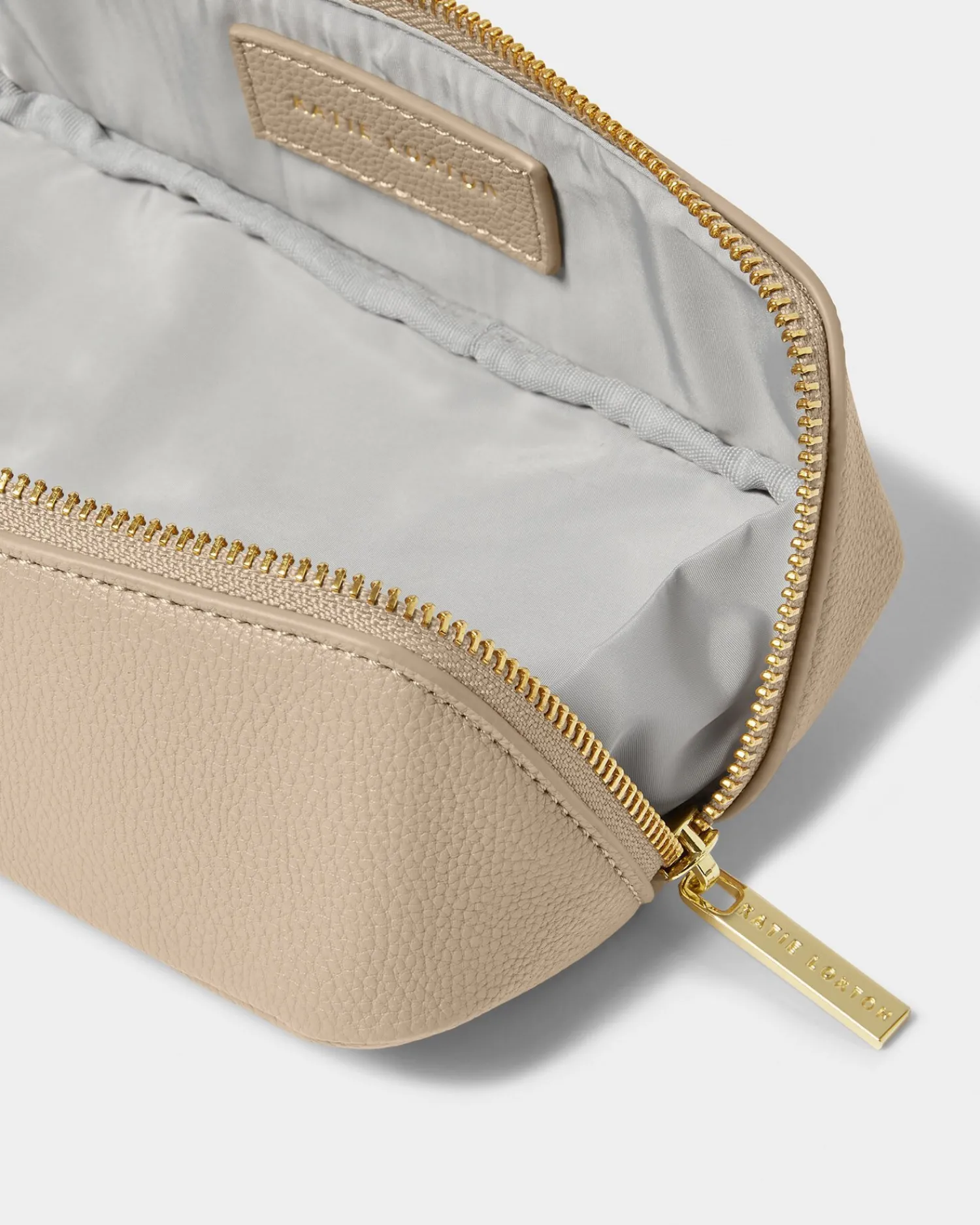 Katie Loxton Small Make Up Bag Light Taupe Best