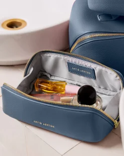 Katie Loxton Small Make Up Bag Navy New