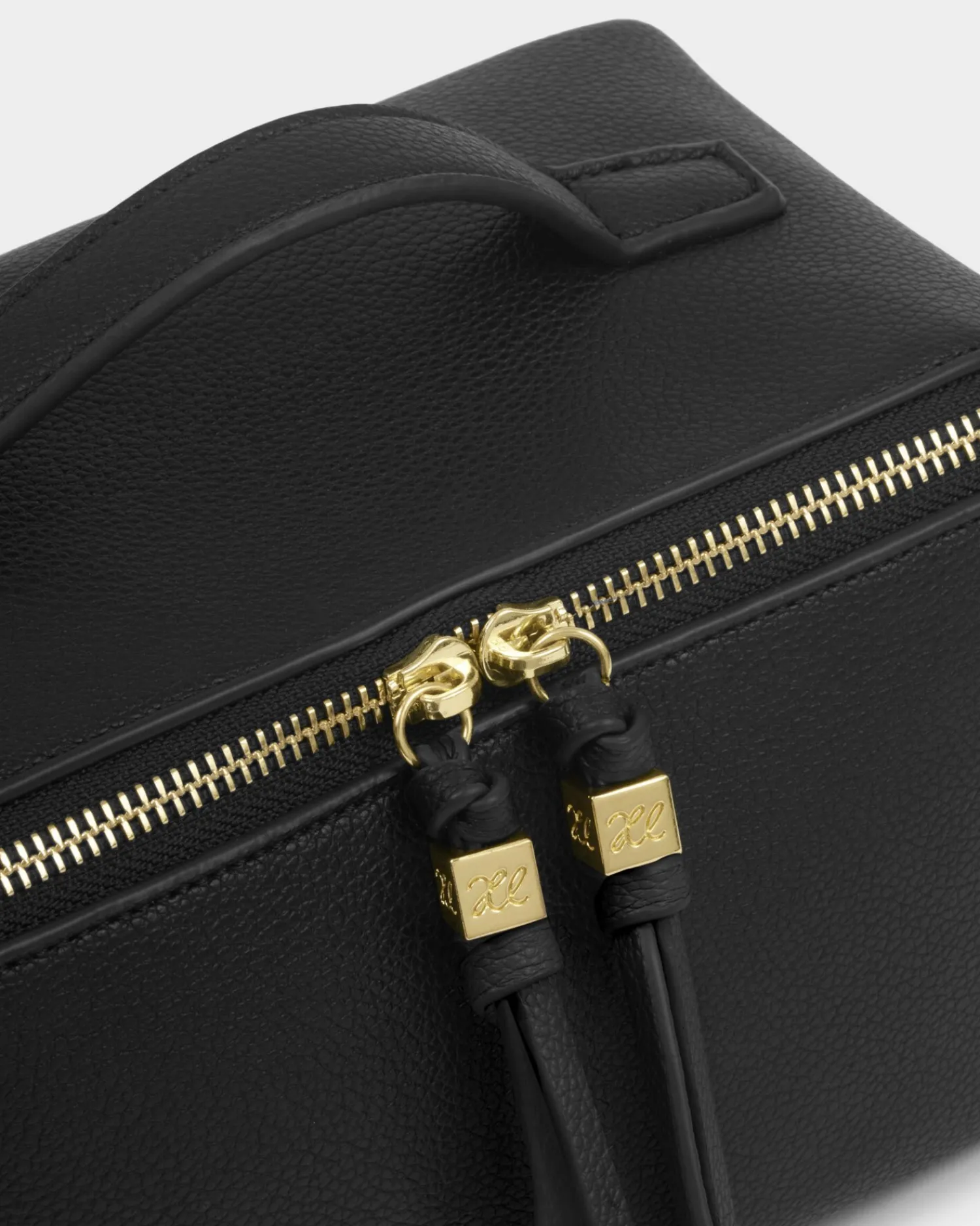 Katie Loxton Soho Medium Makeup & Wash Bag Black Clearance