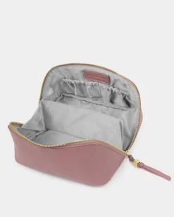 Katie Loxton Soho Medium Makeup & Wash Bag Deep Rose Clearance