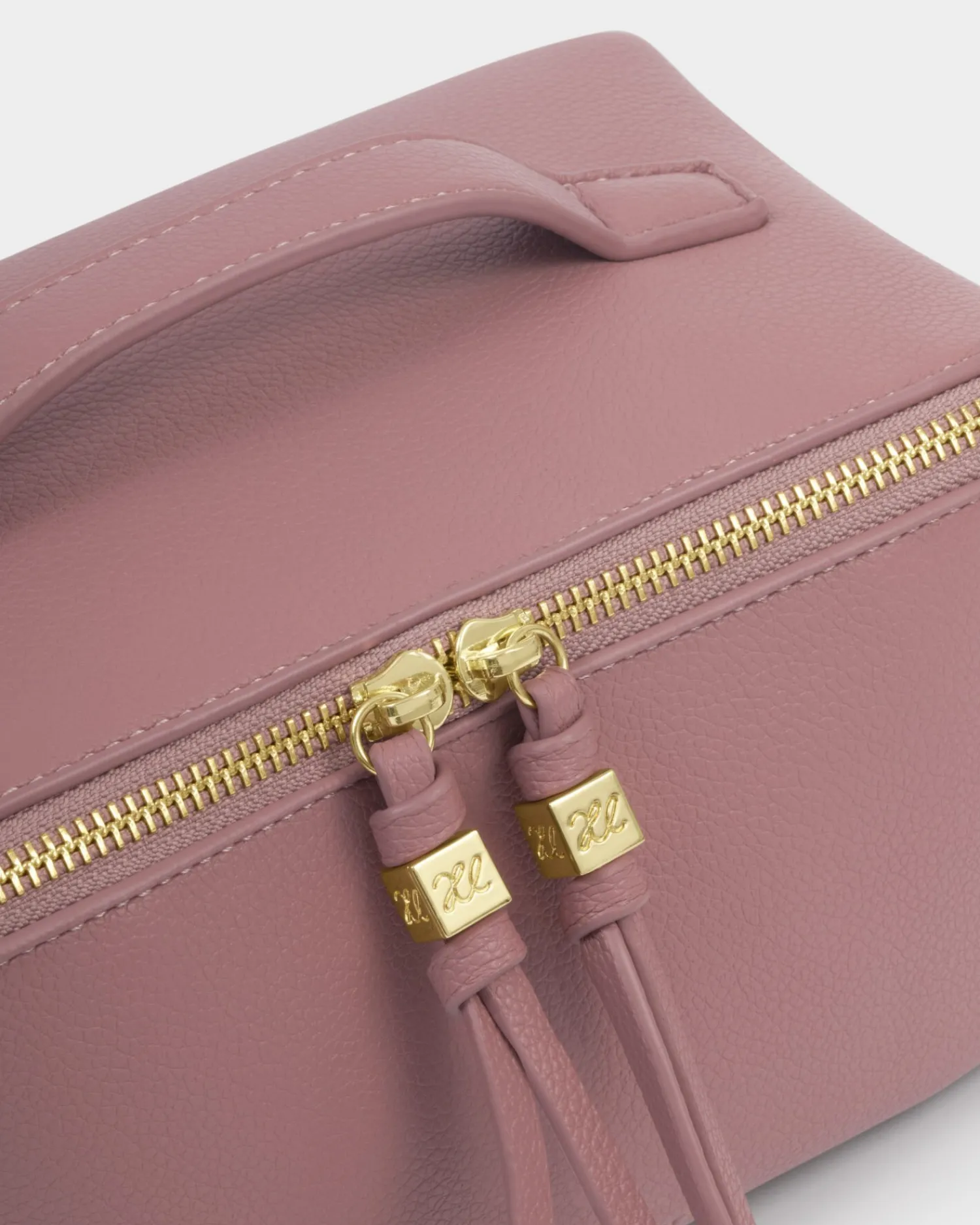 Katie Loxton Soho Medium Makeup & Wash Bag Deep Rose Clearance