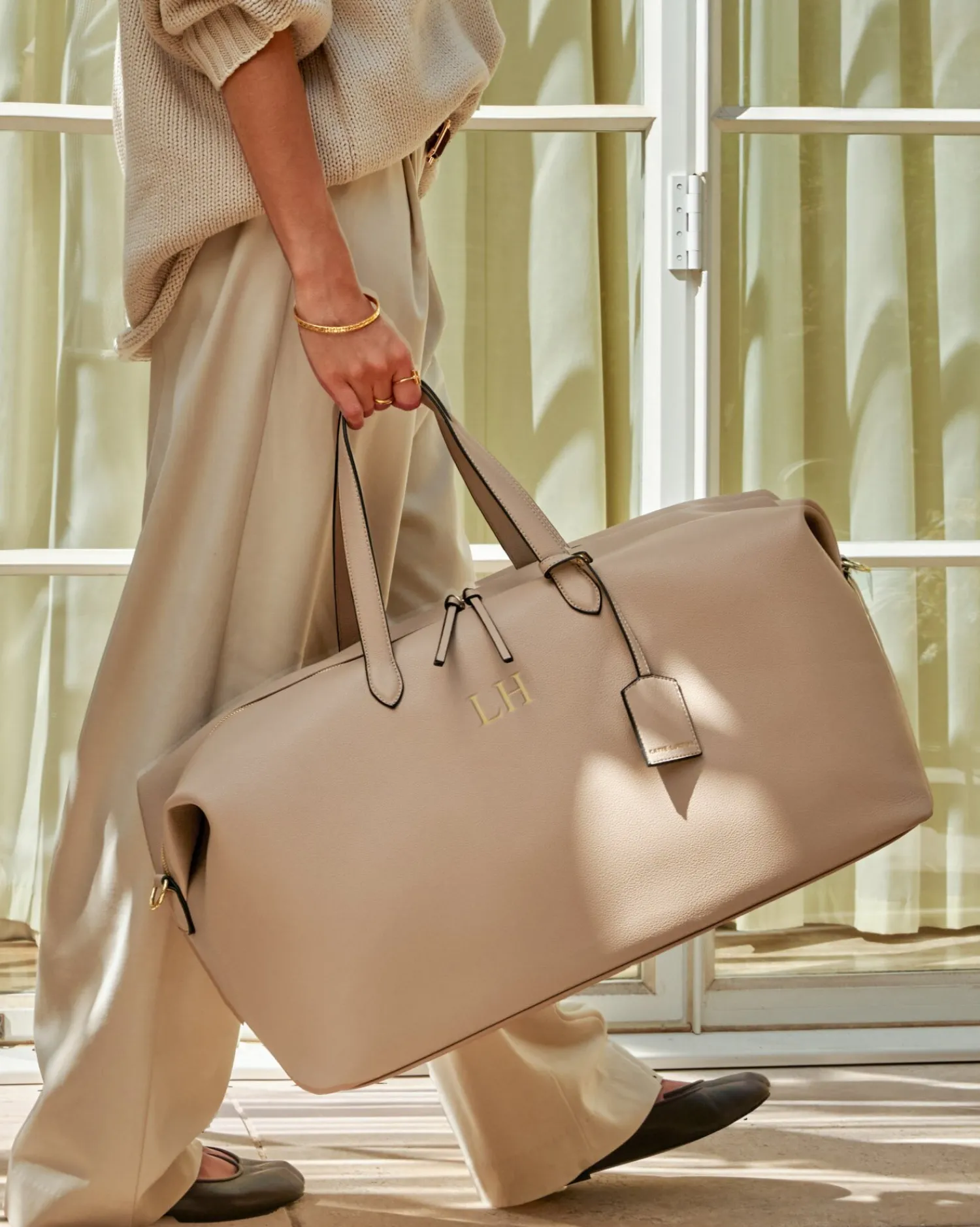 Katie Loxton Soho Weekend Bag Taupe Outlet