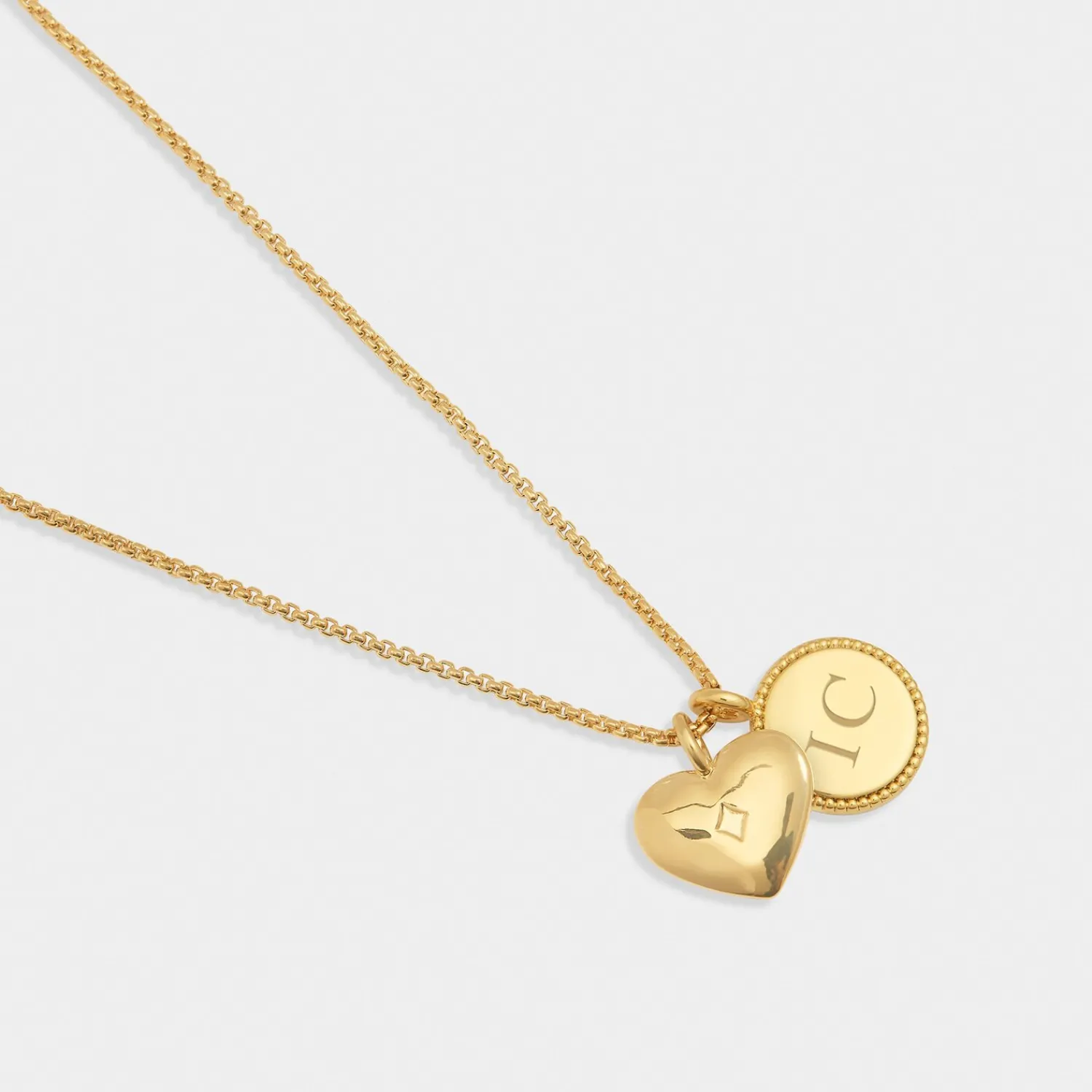 Katie Loxton 21st Birthday' Waterproof Gold Sentiment Necklace