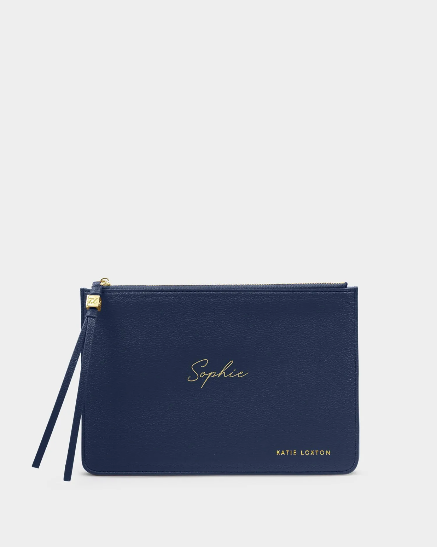 Katie Loxton Tassel Charm Pouch Navy Sale