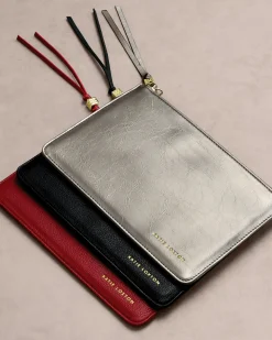 Katie Loxton Tassel Charm Pouch Black Outlet