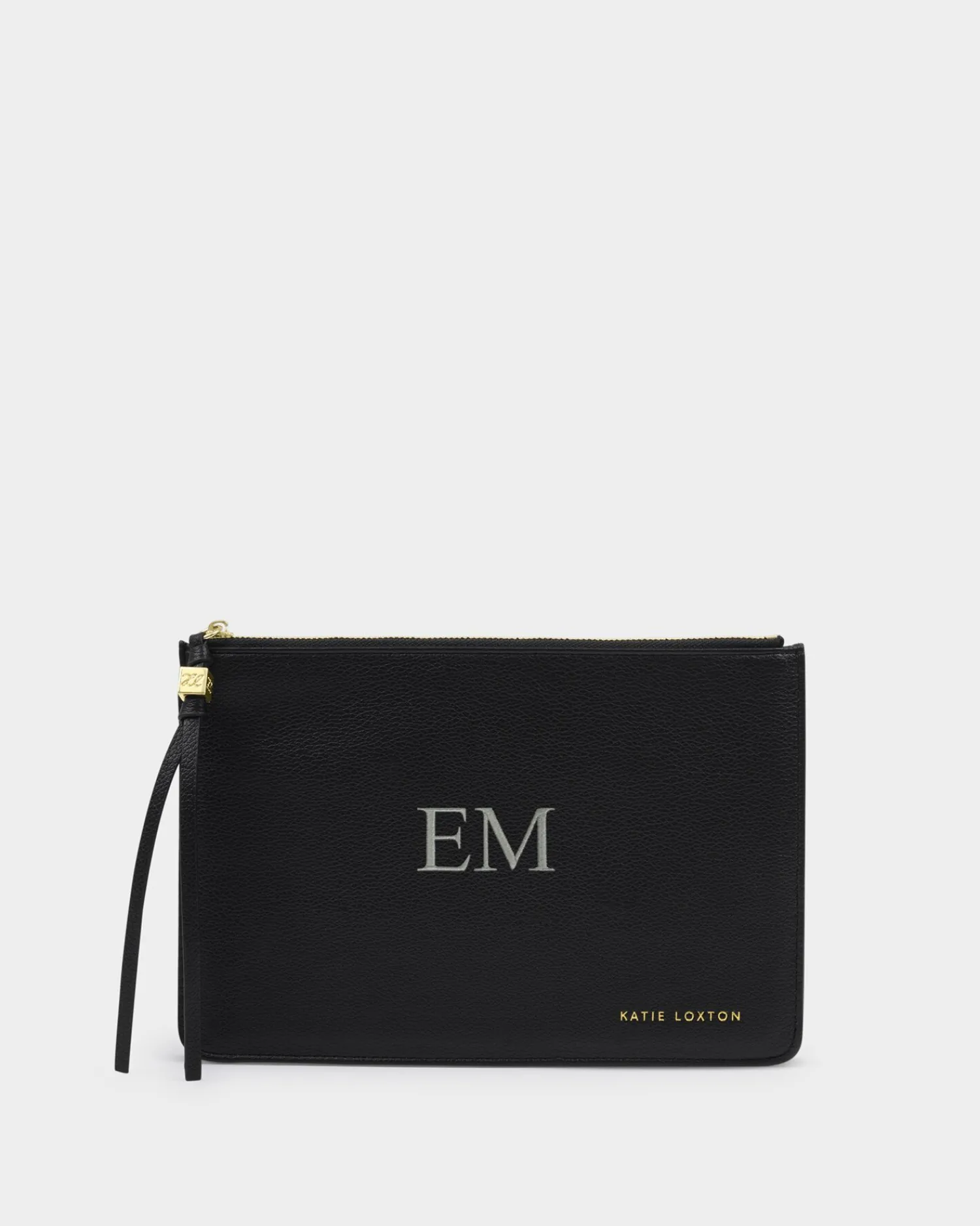 Katie Loxton Tassel Charm Pouch Black Outlet
