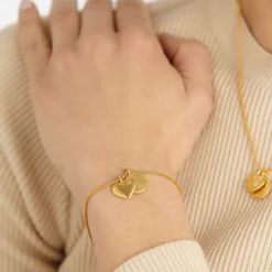 Katie Loxton 18th Birthday' Waterproof Gold Sentiment Bracelet Online