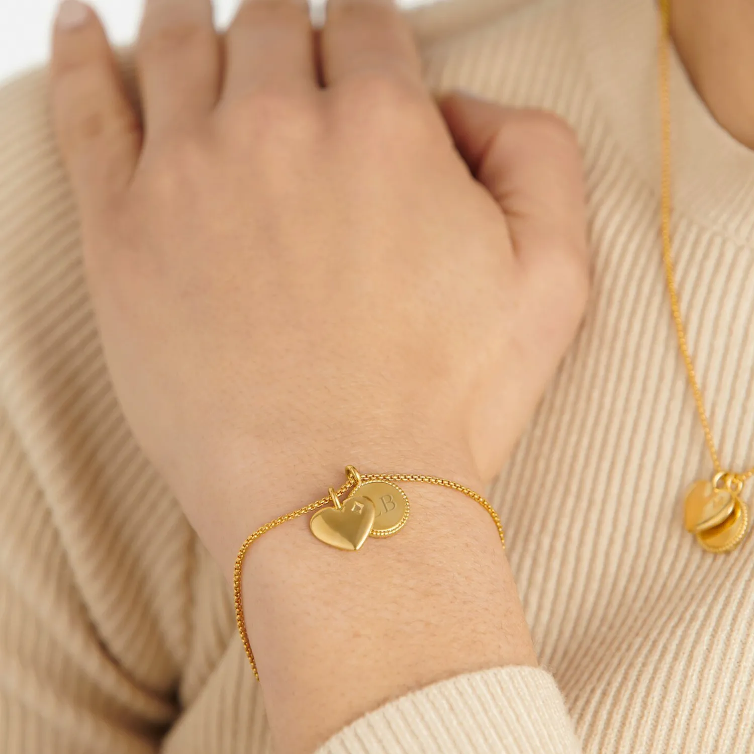 Katie Loxton 18th Birthday' Waterproof Gold Sentiment Bracelet Online